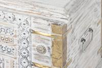 Koffer DKD Home Decor Metaal Mangohout 80 x 40 x 45 cm - thumbnail