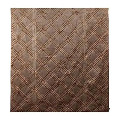 PTMD sprei plaid cerine bruin 240 x 220 cm | 2 stuks