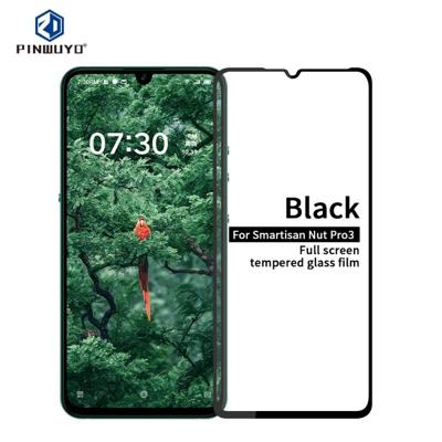 Voor Smartisan nut PRO3 PINWUYO 9H 2.5 D volledig scherm gehard glas film (zwart)