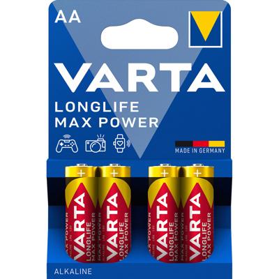 Varta Batterij alkaline AA/LR6 1.5 V MaxiTech 4-blister
