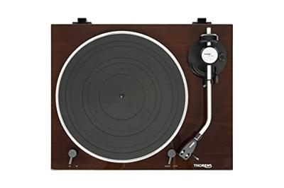 Thorens TD 204 platenspeler walnoot - thumbnail