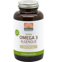 Mattisson HealthStyle Vegan Omega 3 Algenolie DHA 260mg Capsules - thumbnail