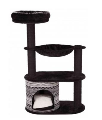Trixie 43466 krabpaal Giada, 112 cm, zwart/wit