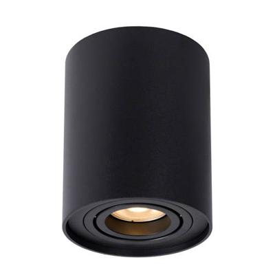 Lucide TUBE - Plafondspot - Ø 9,6 cm - 1xGU10 - Zwart