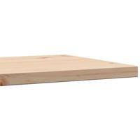 Tafelblad vierkant 40x40x2,5 cm massief grenenhout - thumbnail