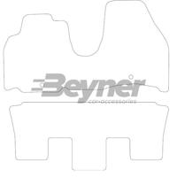 Velours Automatten passend voor Citroen C8 2002 2-delig HL1091482 - thumbnail