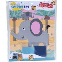 Free and Easy propjeskunst 23,5 x 17,5 cm olifant - thumbnail