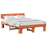 Bedframe Wasbruin 140 x 200 cm Massief grenenhout - thumbnail