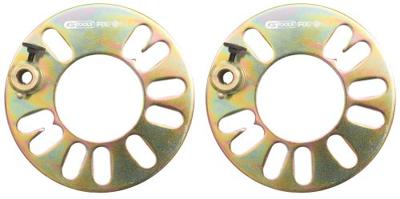 KS Tools 150.1801 Grondplaat voor 4+5-gatenindeling, verpakking van 2 stuks