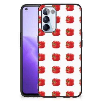 OPPO Reno5 5G | Find X3 Lite Back Cover Hoesje Paprika Red
