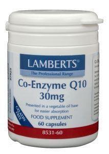 Lamberts Co enzym Q10 30mg 60 Vegetarische capsules Lamberts Co enzym Q10 30mg 60 Vegetarische capsules
