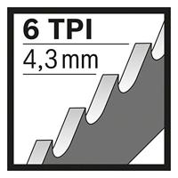 Bosch reciprozaagbladen [5x] - S1411DF - hout+metaal - 2608654763 - thumbnail