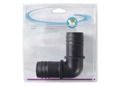 Kniestuk voor de verbinding van diverse soorten filterslang Velda - Velda