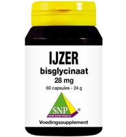 IJzer bisglycinaat 28mg 60 Capsules - thumbnail