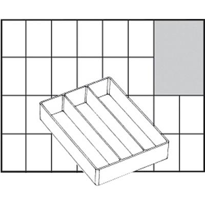 raaco Assortimentskoffer-inzet (l x b x h) 109 x 79 x 24 mm Aantal vakken: 3 Inhoud 1 stuk(s)