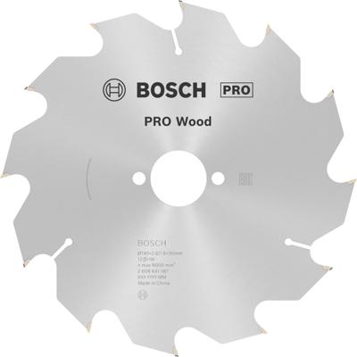 Bosch Accessories Optiline Wood 2608641187 Hardmetaal-cirkelzaagblad 190 x 30 x 2.6 mm Aantal tanden: 12 1 stuk(s)