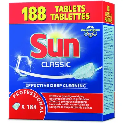 Vaatwastabletten sun professional classic 188st