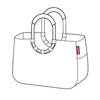 Reisenthel Loopshopper L-Herringbone Sand - thumbnail