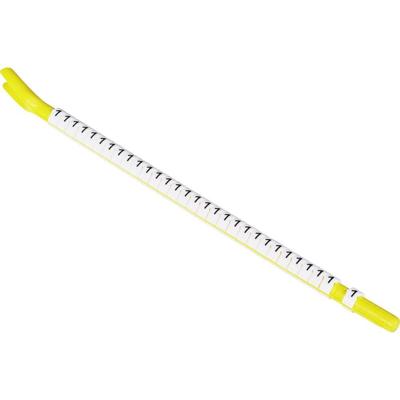 TE Connectivity STD02W-5 Markeerclip Opdruk 5 Buitendiameter 1 tot 1.80 mm 939726-000