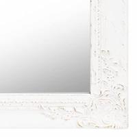 VidaXL Spiegel vrijstaand 40x160 cm wit - thumbnail