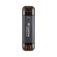 Transcend ts1tesd310c esd310c external ssd, 1tb, usb type-c/ type-a, 10gbps - thumbnail