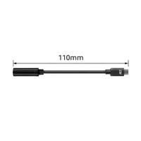 ACT AC7380 USB-C Jack Audio Adapter | 3.5mm | DAC | Hi-Res Audio | Zwart - thumbnail