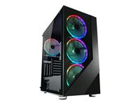 LC-Power Gaming 803B Midi Tower Zwart - thumbnail