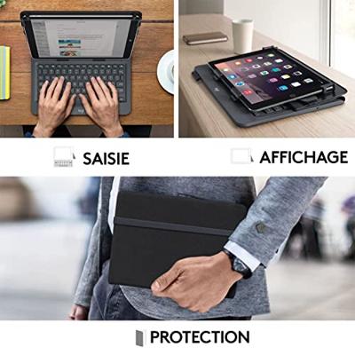 Logitech Universal Folio 10 Tablet folio Zwart - thumbnail