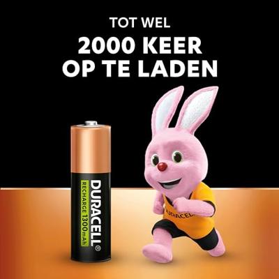 Duracell AA 1300mAh Stay Charged 4x