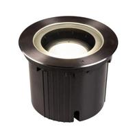 SLV buiten grondspot Dasar 270 rond - zwart / roestvrij staal 4000k symm - thumbnail