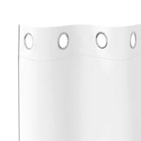 VidaXL Zwart-out gordijnen met ringen 2 pcs puur wit 175 x 140 cm - thumbnail