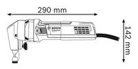 Bosch Professional Bosch Power Tools 0601529400 Knabbelschaar Voedingsspanning (num) 230 V Vermogen 750 W - thumbnail
