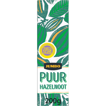 Jumbo Chocolade Puur Hazelnoot 200 g