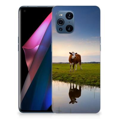 OPPO Find X3 | X3 Pro | TPU Hoesje | Koe