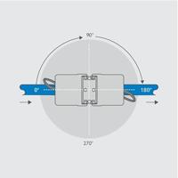 Metz Connect Netwerk Adapter CAT 6A Aluminium (metallic) - thumbnail