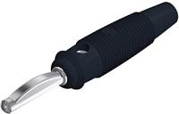 SKS Hirschmann VQ 20 Banaanstekker Stekker, recht Stift-Ø: 4 mm Zwart 1 stuk(s) - thumbnail