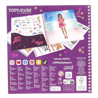 Topmodel Dress Me Up Stickerboek Party