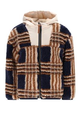 Like Flo winter vest jongens - navy blauw - Dillan - capuchon - teddy