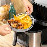 Opvouwbaar siliconen mandje voor airfryer Fliynner InnovaGoods - thumbnail