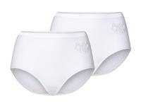 esmara 2 Dames onderbroeken (Wit, M (40/42)) - thumbnail