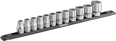 Facom OGV® Doppen Set | 1/2” 6-kant | 12-delig op Rail - S.40EGRPPB