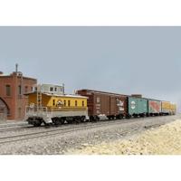 Märklin 45712 H0 set van 4 US-Box-Car, MHI - thumbnail