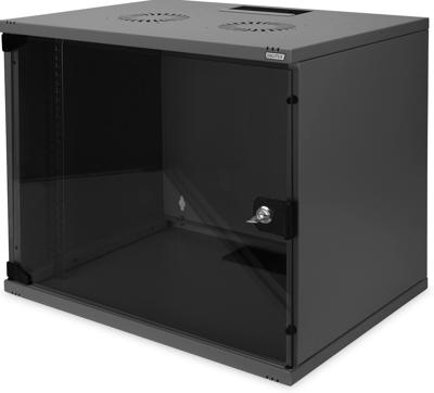 Digitus ECO-Line 9U 19 Wall Mounting Cabinet Wandrek Zwart