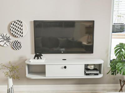 Tv-meubel IBARAK 1 deur wit