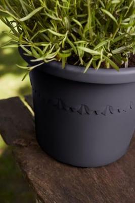 Elho algarve cilindro 25 anthracite