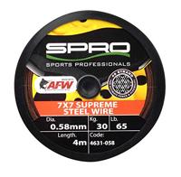 Spro 7X7 Afw Supple Steel Wire 4m 0,58 mm 30Kg - thumbnail