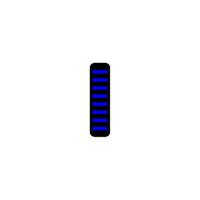 RRP Proguard cable tie - front - sticker - mini - blue - thumbnail
