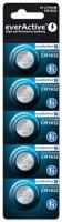 everActive CR1632 Lithium knoopcelbatterijen, 3 V, 5 stuks, krachtigste batterij, 10 jaar houdbaarheid, 5 stuks - 1 blisterkaart - thumbnail