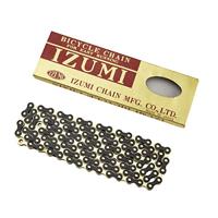 Izumi Track Jet Ketting - Zwart-Goud - thumbnail