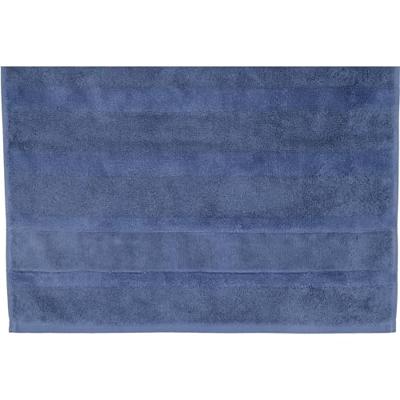 Cawö Cawö Noblesse 2 Uni Handdoek Nachtblau